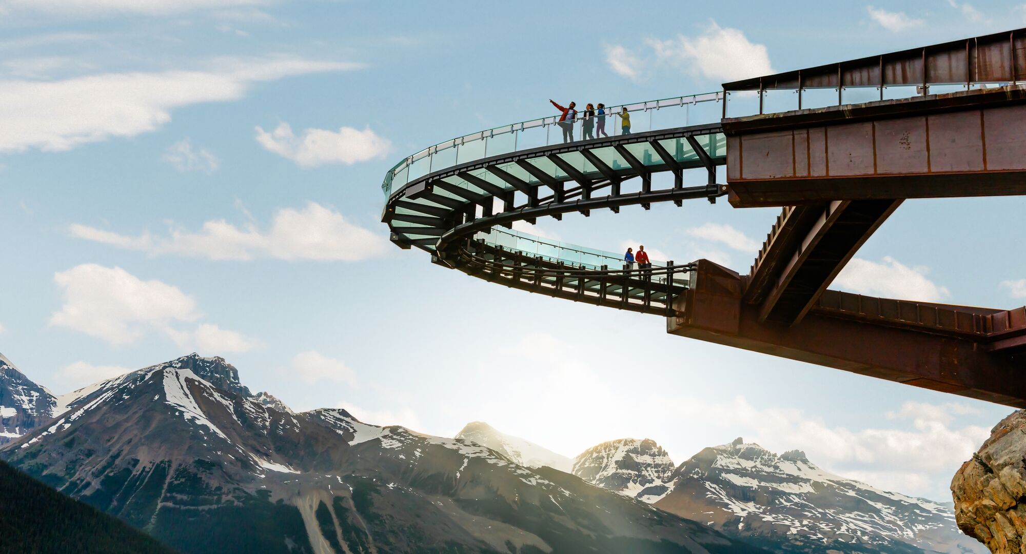 Columbia Icefield Skywalk glass platform